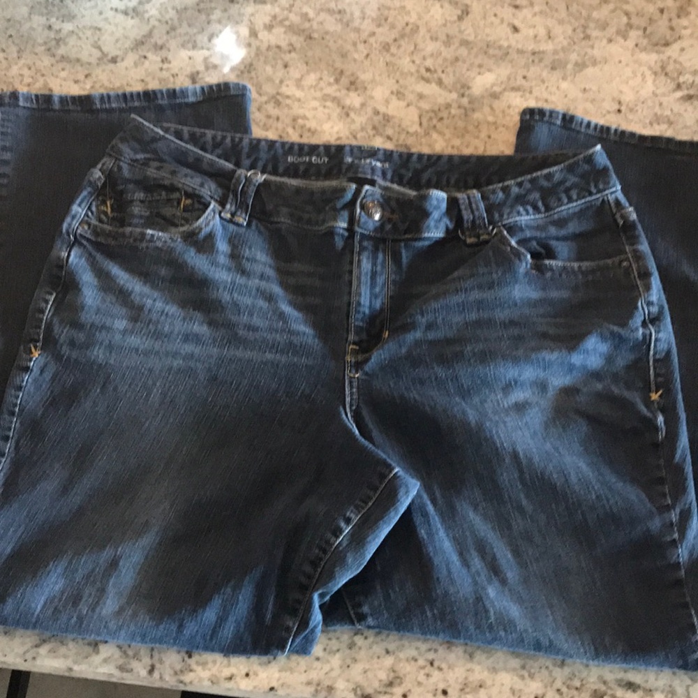 Size 20 Bootcut jeans from Lane Bryant